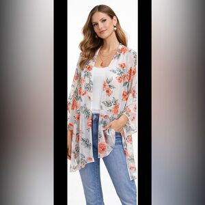 Live 4 Truth Floral Kimono